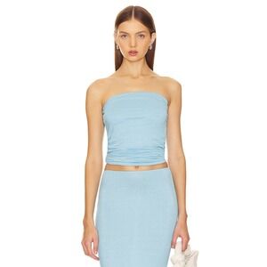 VDM the‎ Label Swim Resort Aqua Blue Stella Tank in Topaz XS NEW
